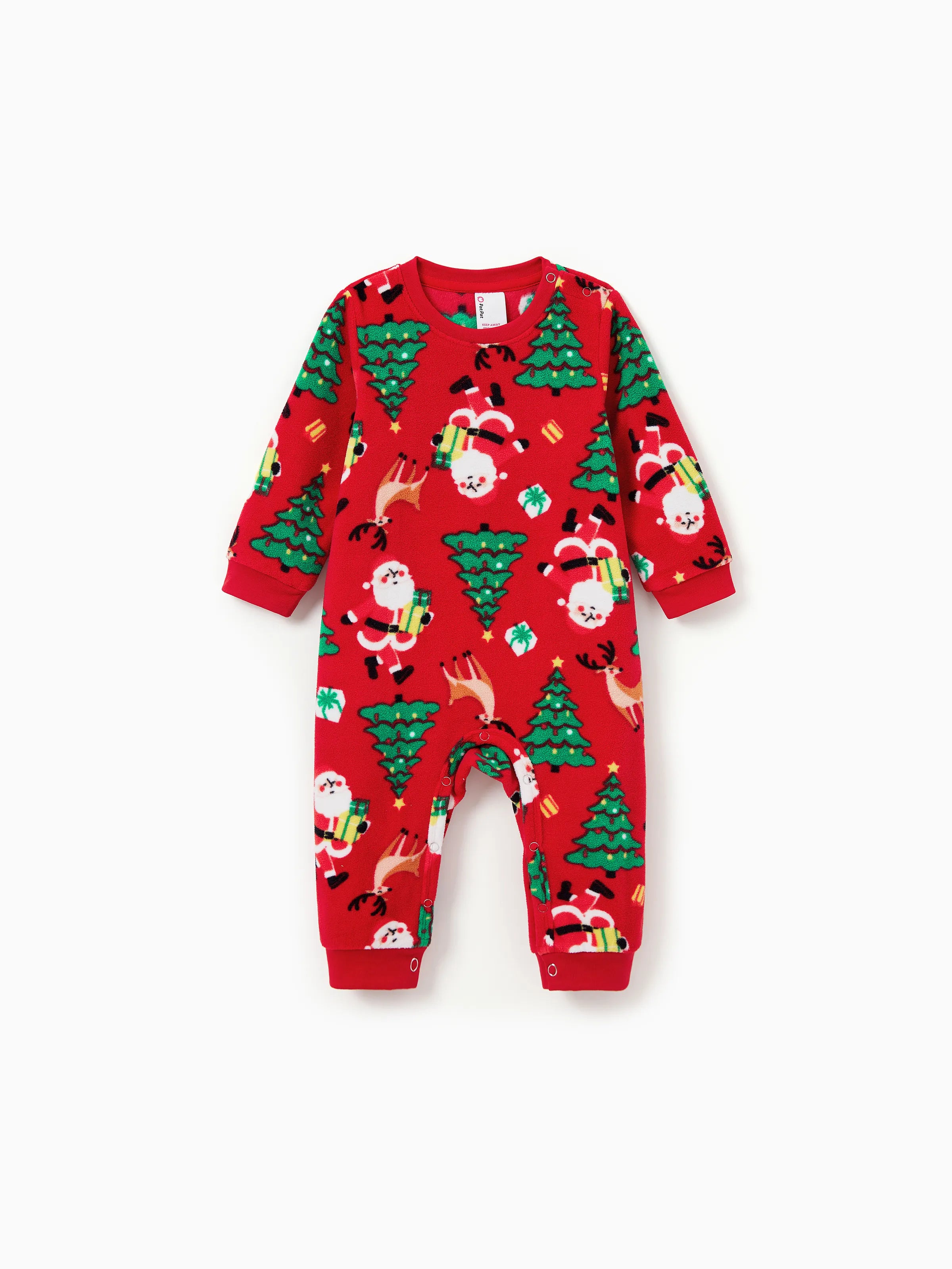 Christmas Matching Family Pyjama Set Red - Komfortfit
