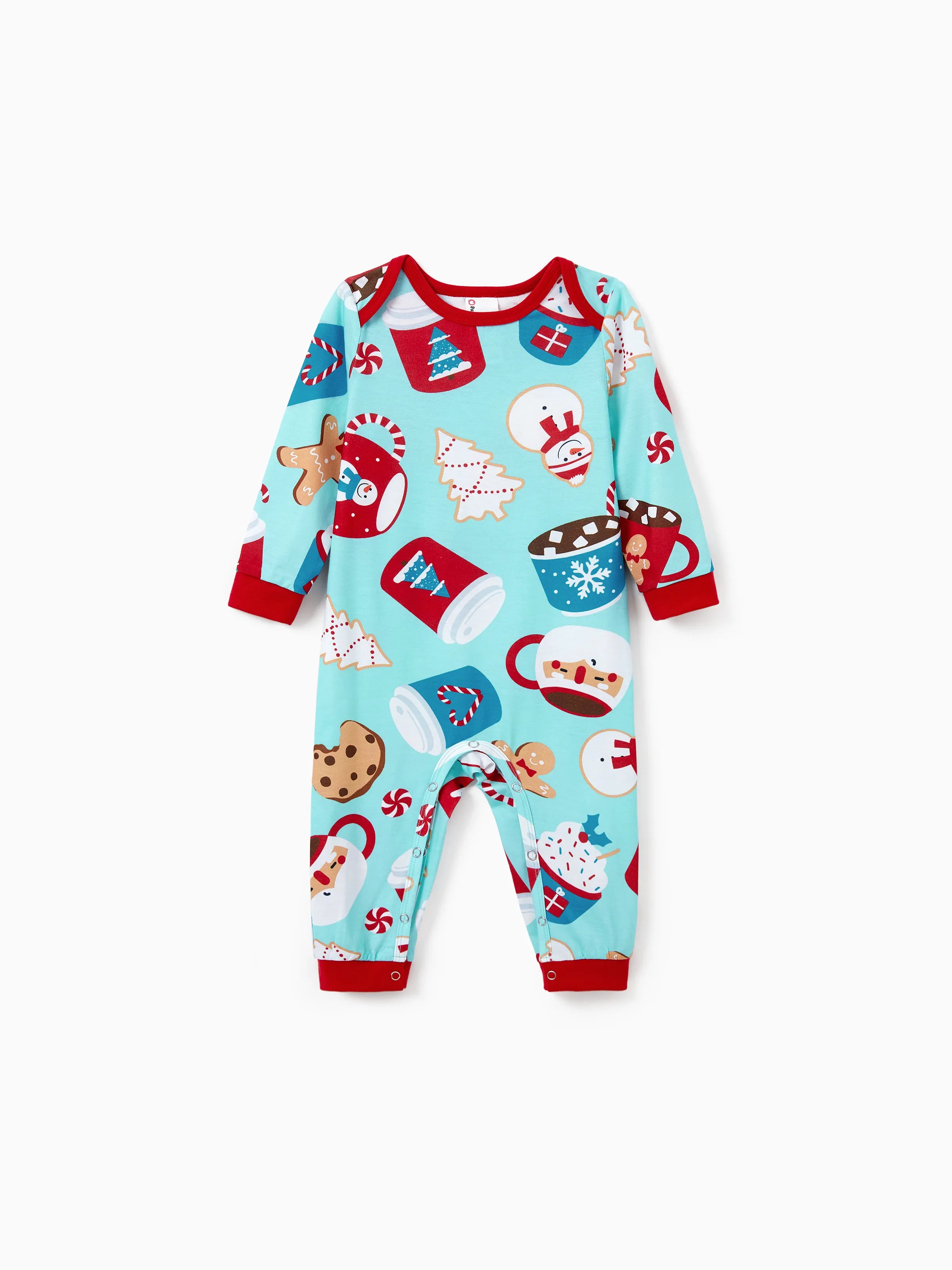 Christmas Matching Family Pyjama Set Sky Blue - Komfortfit