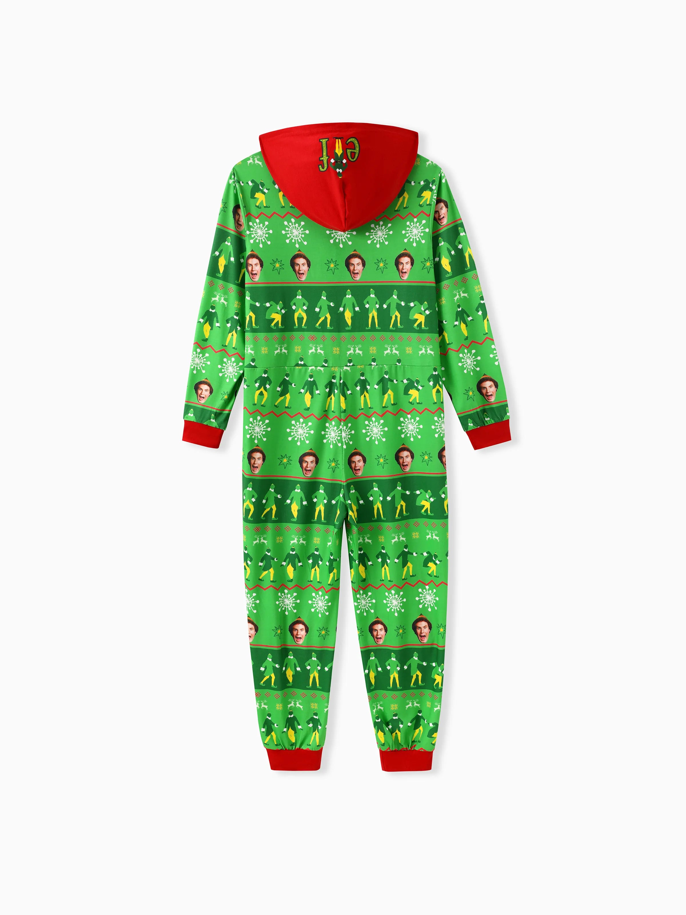 Christmas Matching Family Pyjama Set Elf Green - Komfortfit