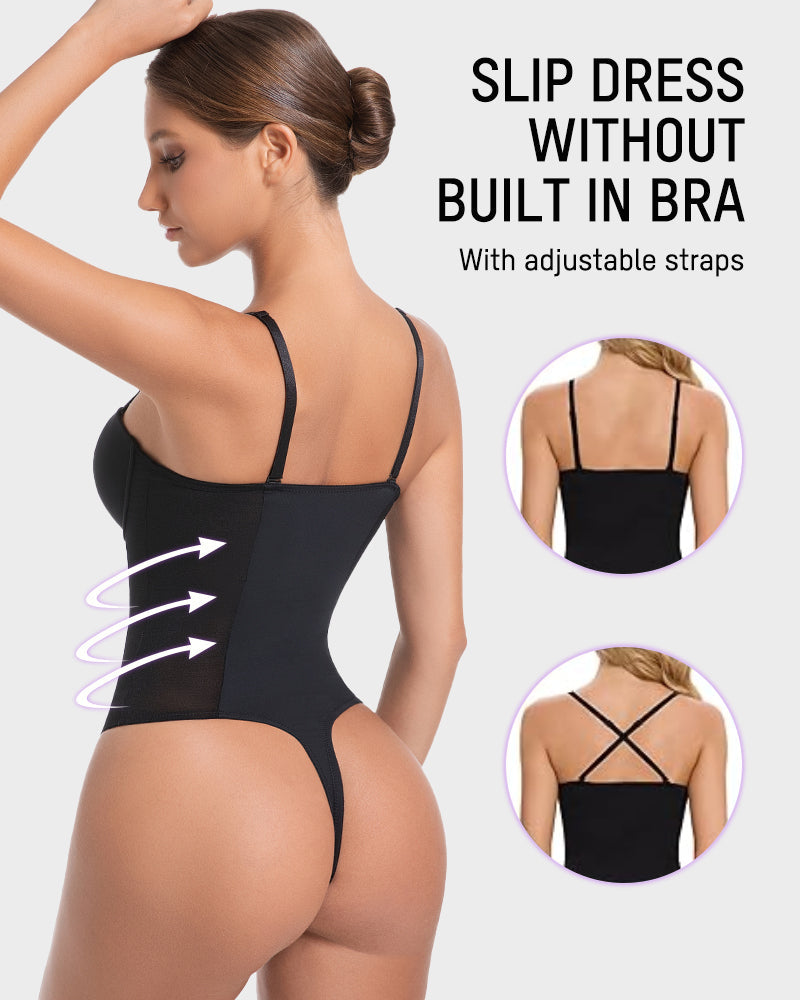 All-in-One Shaping Bodysuit Thong