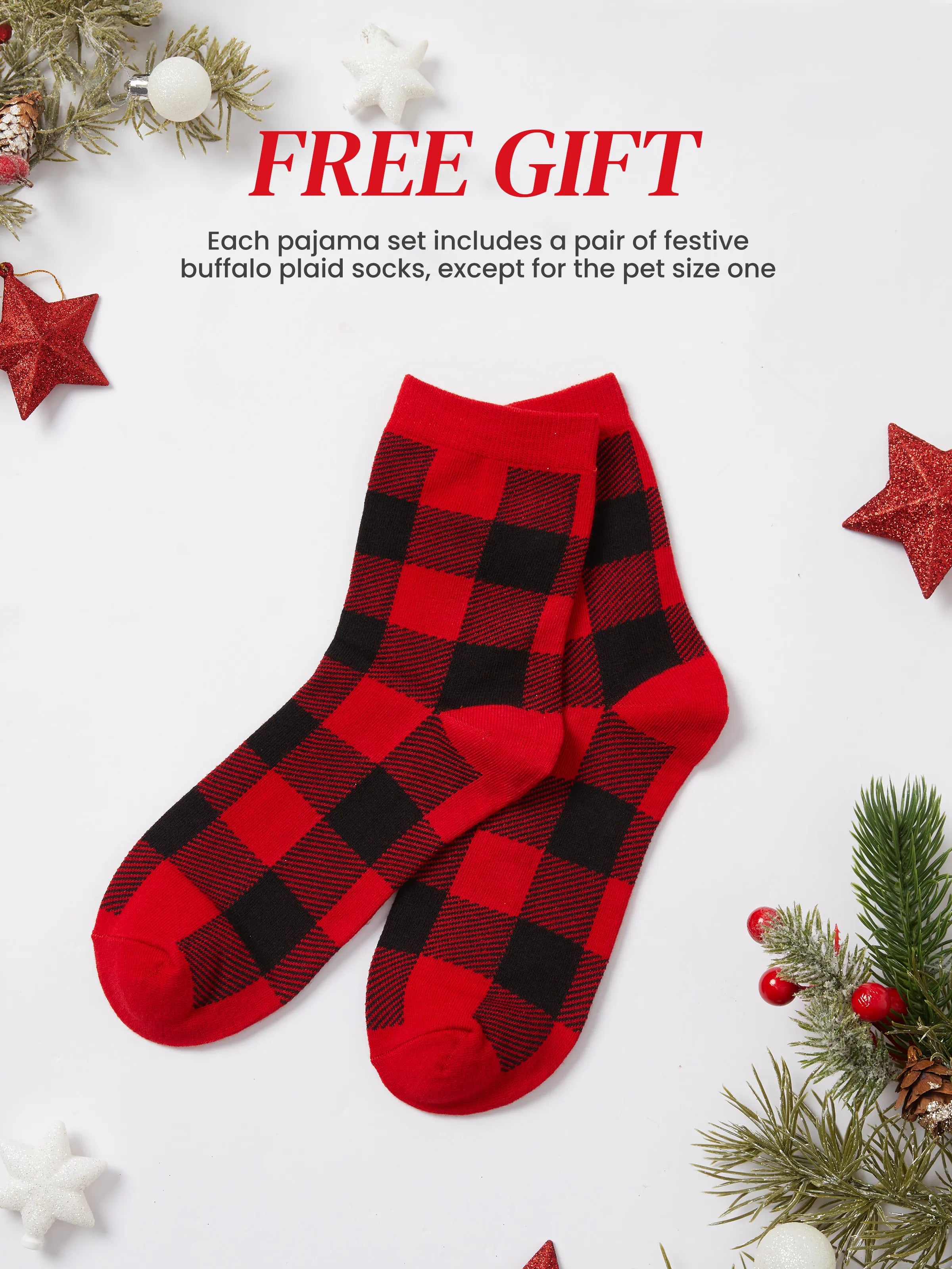 Christmas Matching Family Pyjama Set Red - Komfortfit